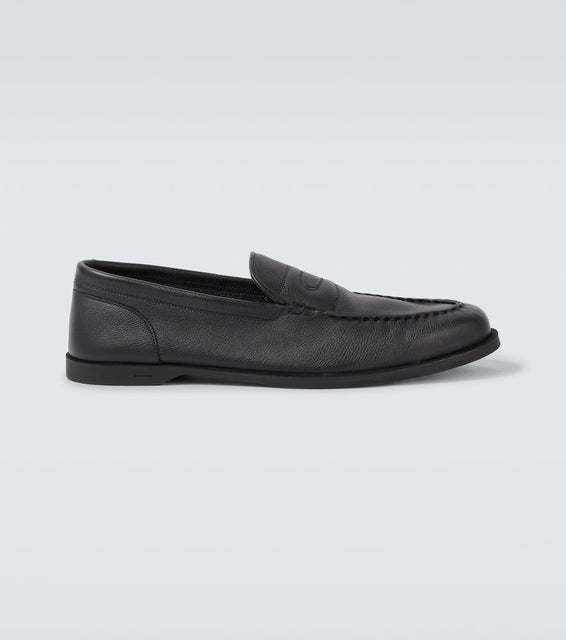 John Lobb Pace leather loafers