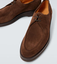 John Lobb Smith suede Derby shoes