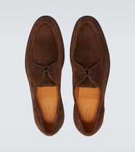 John Lobb Smith suede Derby shoes