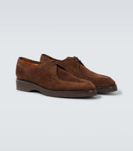 John Lobb Smith suede Derby shoes