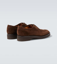 John Lobb Smith suede Derby shoes