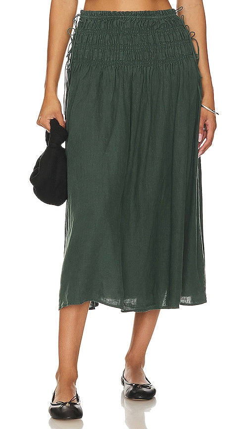 Joie Clover Skirt in Dark Green - Jupe Joie Clover en vert foncé - Joie Clover 深绿色半身裙 - Joie Clover Rock in Dunkelgrün - Joie 클로버 스커트 - Gonna Joie Clover in verde scuro
