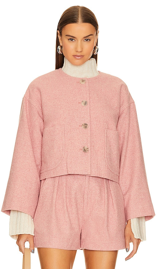 Joie Delia Jacket in Rose