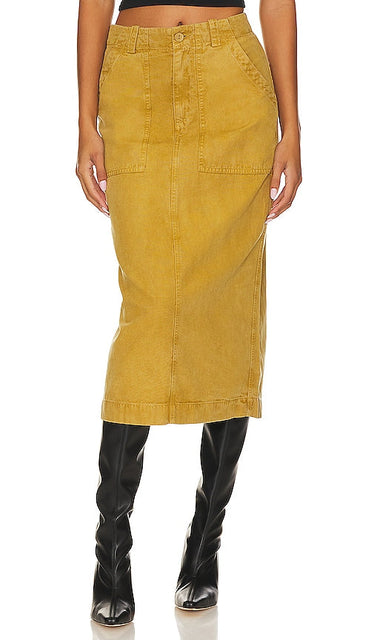Joie Riya Skirt in Olive - Jupe Joie Riya en olive - Joie Riya 橄榄色半身裙 - Joie Riya Rock in Oliv - Joie Riya 스커트 - Gonna Joie Riya in verde oliva