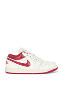 Jordan Air Jordan 1 Low Se Sneaker in Red | Sail  Varsity Red & Team Red Low Top Sneakers for Women