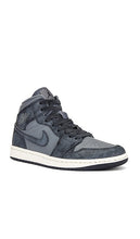 Jordan Air Jordan 1 Mid Sneaker in Grey