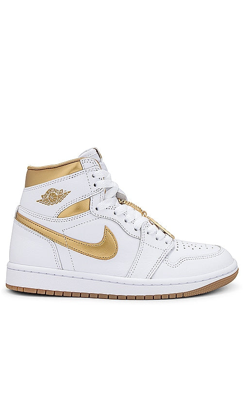 Jordan Air Jordan 1 Retro High OG Sneaker in White - Jordan - Air Jordan 1 Retro High OG - Baskets - Blanc - Jordan Air Jordan 1 复古高帮 OG 白色运动鞋 - Jordan Air Jordan 1 Retro High OG Sneaker in Weiß - Jordan Air Jordan 1 Retro High OG 스니커즈화이트 색상 - Sneaker Jordan Air Jordan 1 Retro High OG in bianco