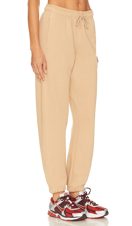 Jordan Brooklyn Fleece Pant in Beige