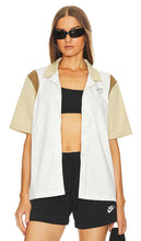 Jordan Button Up Shirt in White
