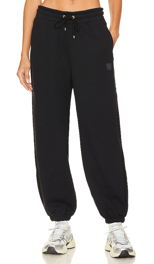 Jordan Fleece Trackpants & Sweatpants in Black - Pantalon Jordan en polaire noir - 黑色 Jordan 抓绒裤 - Jordan Fleecehose in Schwarz - 조던 플리스 팬츠블랙 색상 - Pantaloni in pile Jordan in nero