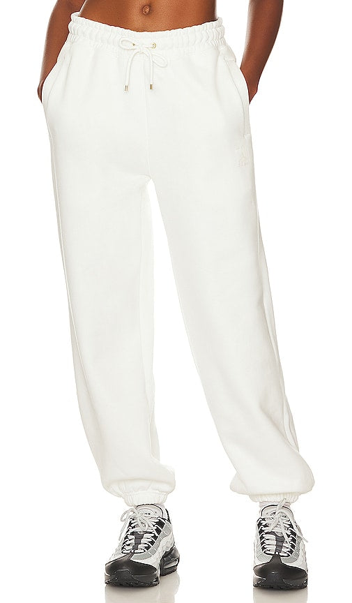 Jordan Fleece Trackpants & Sweatpants in White - Jordan - Pantalon en polaire blanc - 白色 Jordan 抓绒长裤 - Jordan Fleece-Hose in Weiß - 조던 플리스 팬츠 화이트 색상 - Pantaloni in pile Jordan in bianco