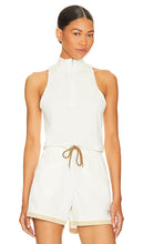 Jordan Mock Neck Tank in White - Jordan - Débardeur à col montant - Blanc - Jordan 白色小高领背心 - Jordan Mock Neck Tank in Weiß - 조던 모크넥 탱크화이트 색상 - Canotta Jordan a collo alto in bianco