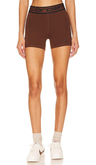 Jordan Sport Legging Shortie in Brown - Jordan Sport - Short legging - Marron - 棕色 Jordan Sport 紧身短裤 - Jordan Sport Legging Shortie in Braun - 조던 스포츠 레깅스 쇼티 브라운 색상 - Pantaloncini legging Jordan Sport in marrone