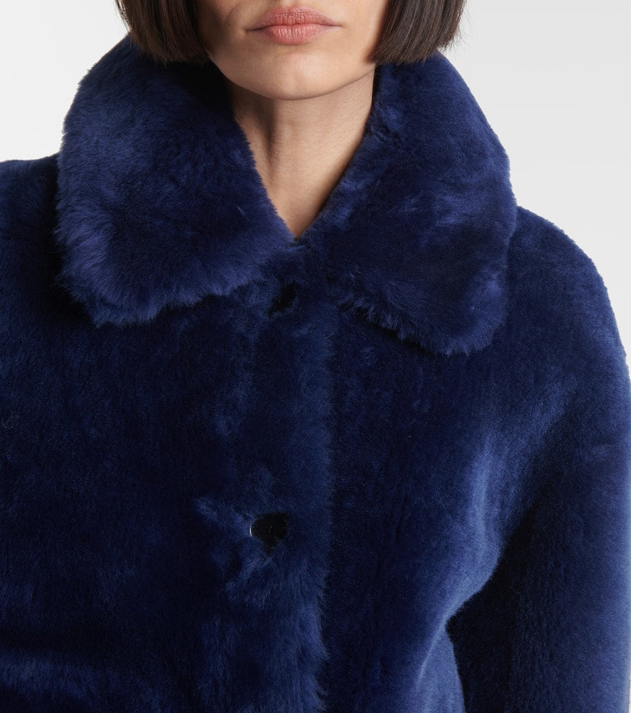 Joseph Alloway reversible shearling and leather jacket