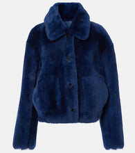 Joseph Alloway reversible shearling and leather jacket