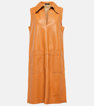 Joseph Berwick leather midi dress. Joseph Berwick 皮革中长连衣裙