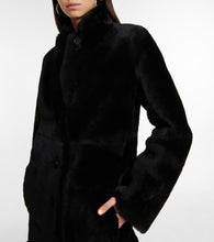 Joseph Britanny reversible leather and shearling coat