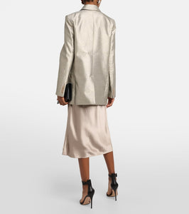 Joseph Chapone metallic oversized blazer