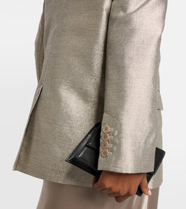 Joseph Chapone metallic oversized blazer