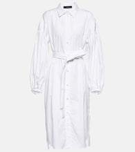 Joseph Cotton poplin midi dress