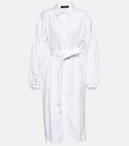 Joseph Cotton poplin midi dress