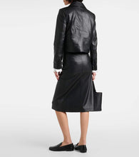 Joseph Cropped leather jacket