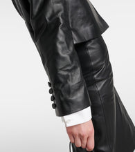Joseph Cropped leather jacket