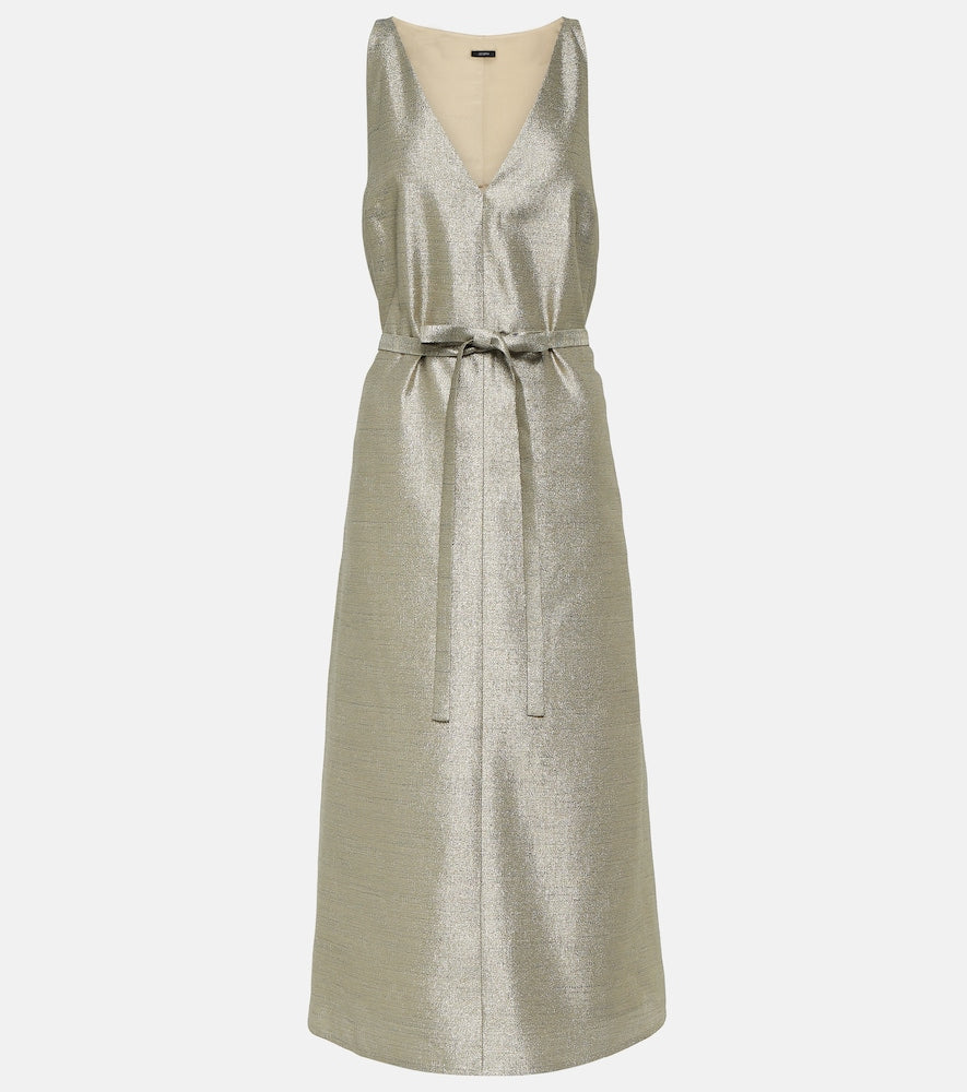 Joseph Desiree metallic midi dress. Joseph Desiree 金属色中长连衣裙