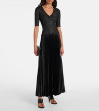 Joseph Domat pleated lurex√Ç¬Æ maxi dress