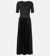 Joseph Domat pleated lurex√Ç¬Æ maxi dress