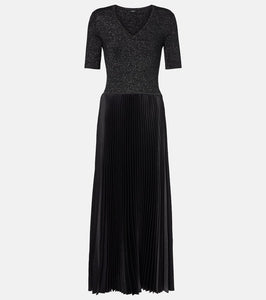 Joseph Domat pleated lurex√Ç¬Æ maxi dress