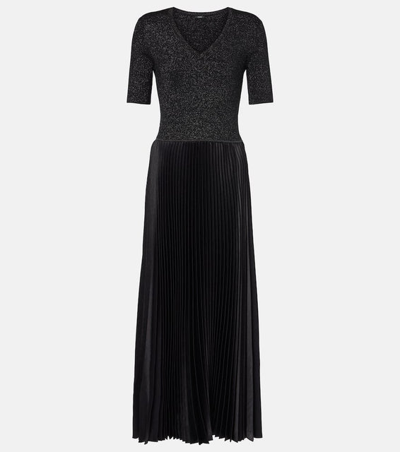 Joseph Domat pleated lurex√Ç¬Æ maxi dress