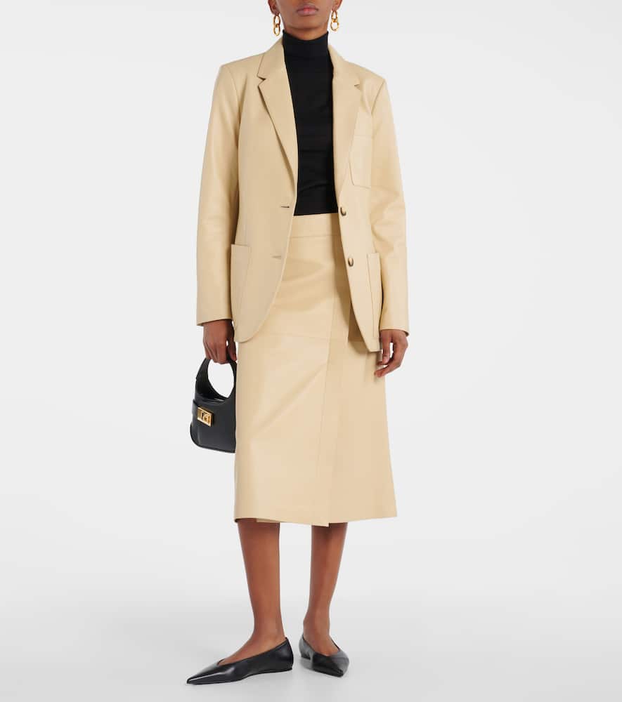 Joseph Jacques leather blazer