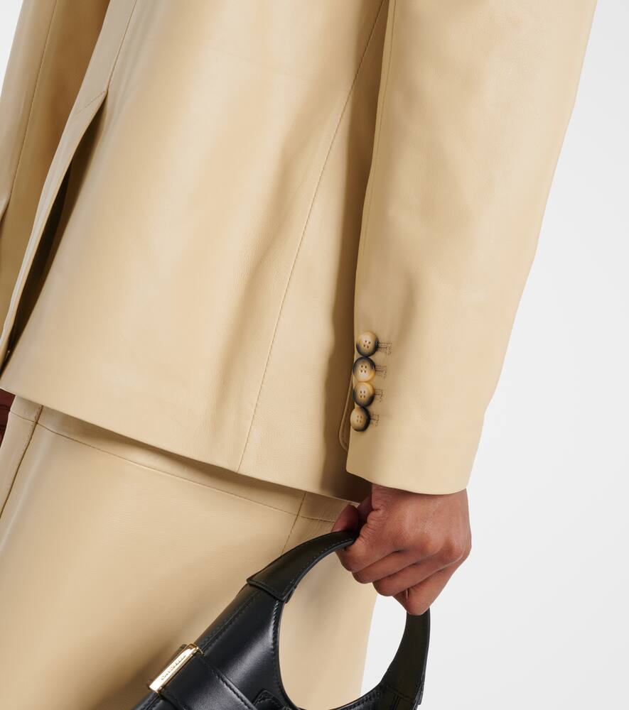 Joseph Jacques leather blazer