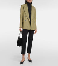 Joseph Jaden double-breasted cady blazer