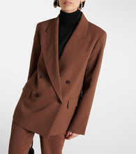 Joseph Jaden double-breasted cady blazer