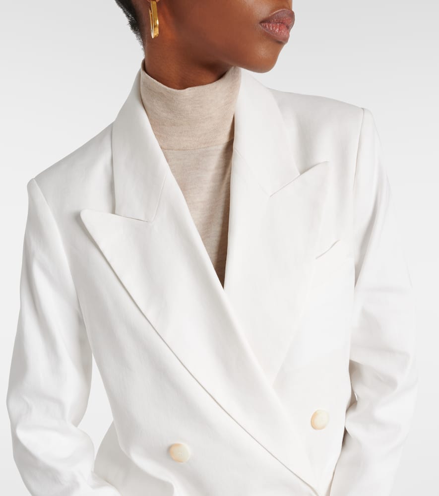Joseph Jaden linen and cotton-blend blazer