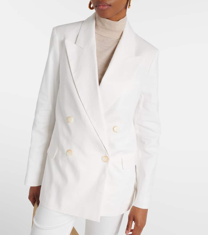 Joseph Jaden linen and cotton-blend blazer