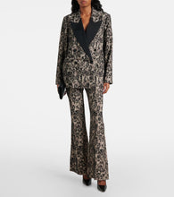 Joseph Jaden patchwork lace-trimmed blazer