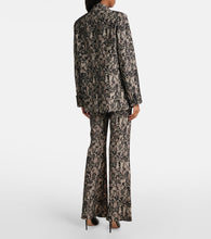 Joseph Jaden patchwork lace-trimmed blazer