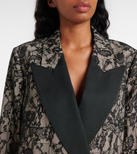 Joseph Jaden patchwork lace-trimmed blazer