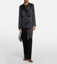 Joseph Joubert silk satin jacket