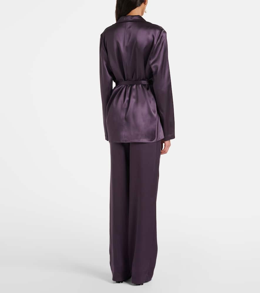 Joseph Joubert silk satin jacket