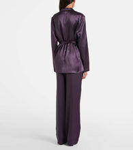 Joseph Joubert silk satin jacket