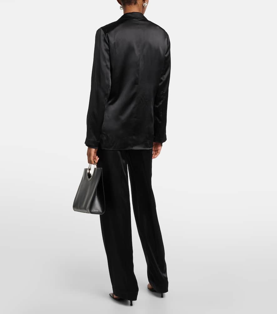 Joseph Joubert silk satin jacket