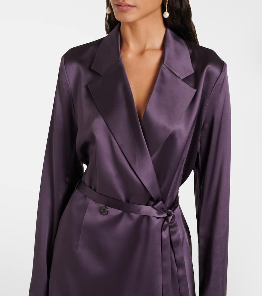 Joseph Joubert silk satin jacket