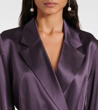 Joseph Joubert silk satin jacket