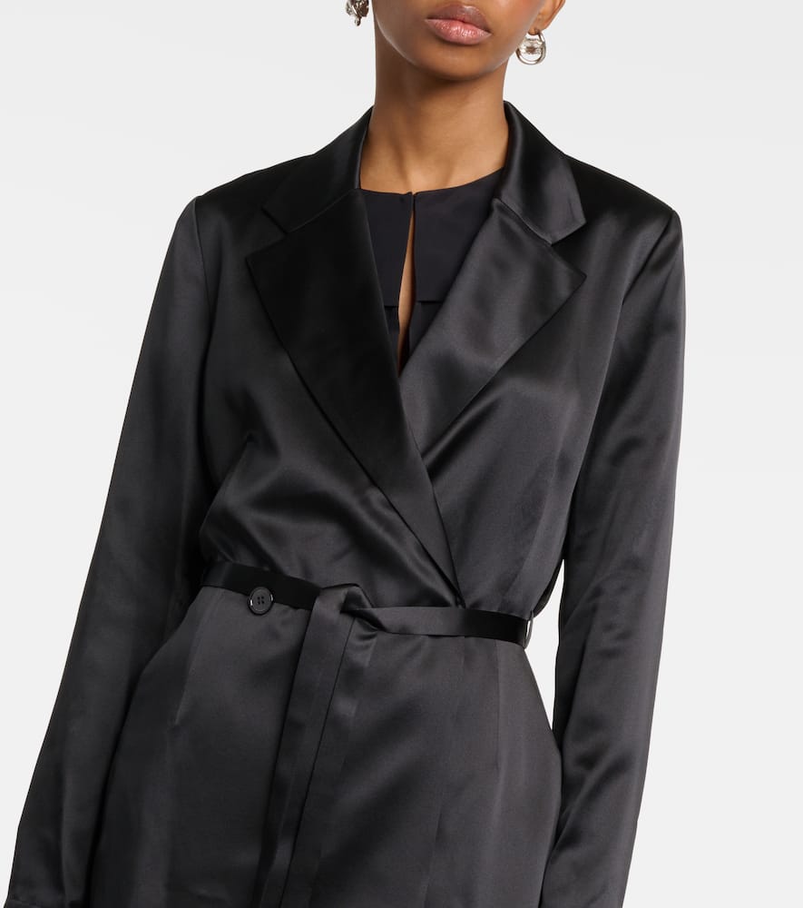 Joseph Joubert silk satin jacket