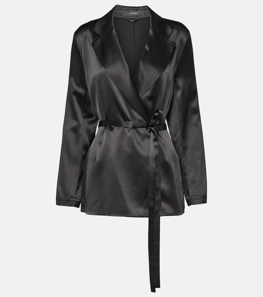 Joseph Joubert silk satin jacket