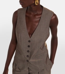 Joseph Kinglake wool and mohair waistcoat